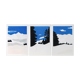 La Montagne, series of 3 vertical illustrations in the format 14.5 x 21 cm