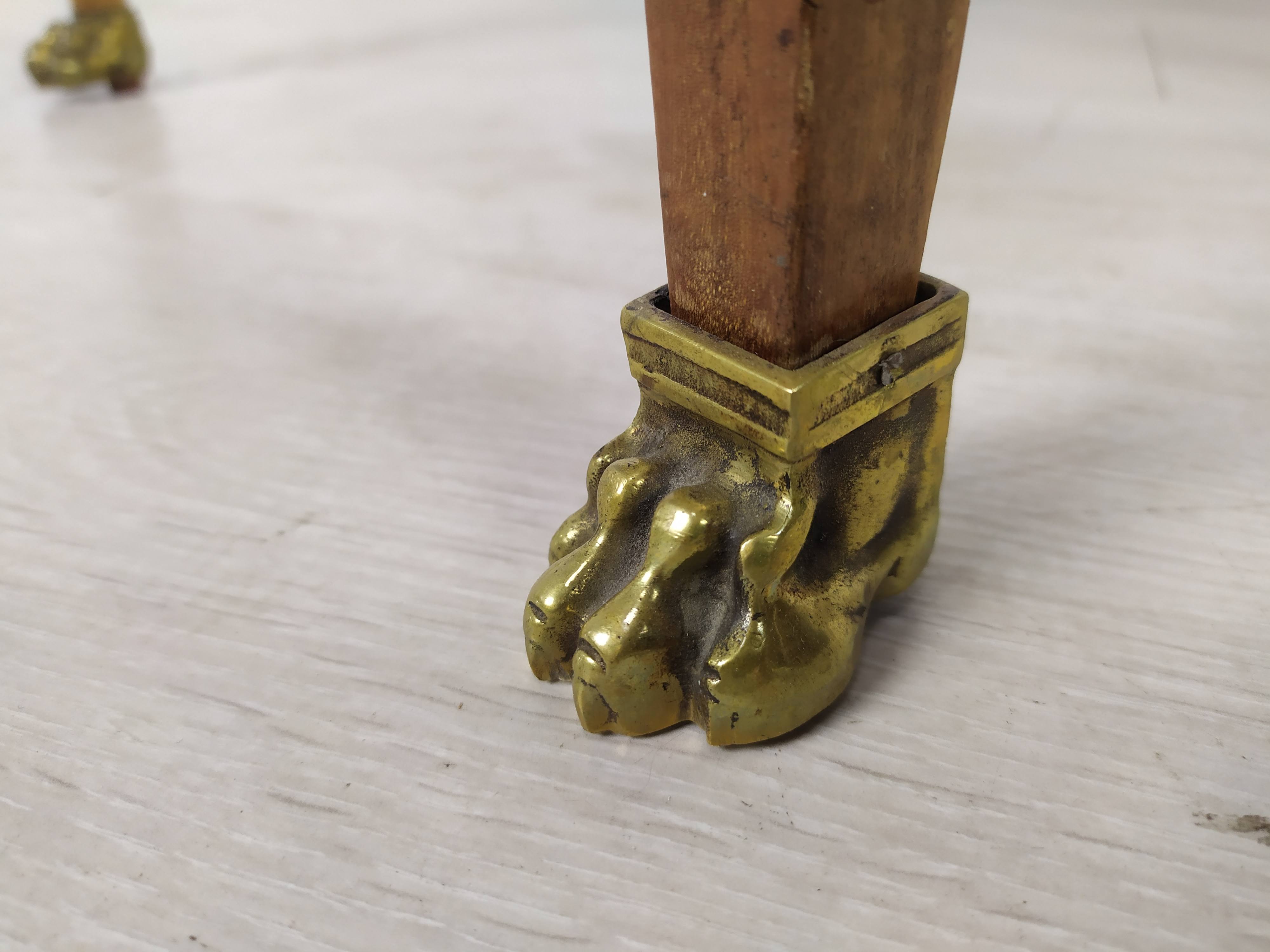 Empire-style desk and chairs