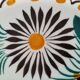HB Quimper plate, Camaïeu model, green and saffron floral decoration
