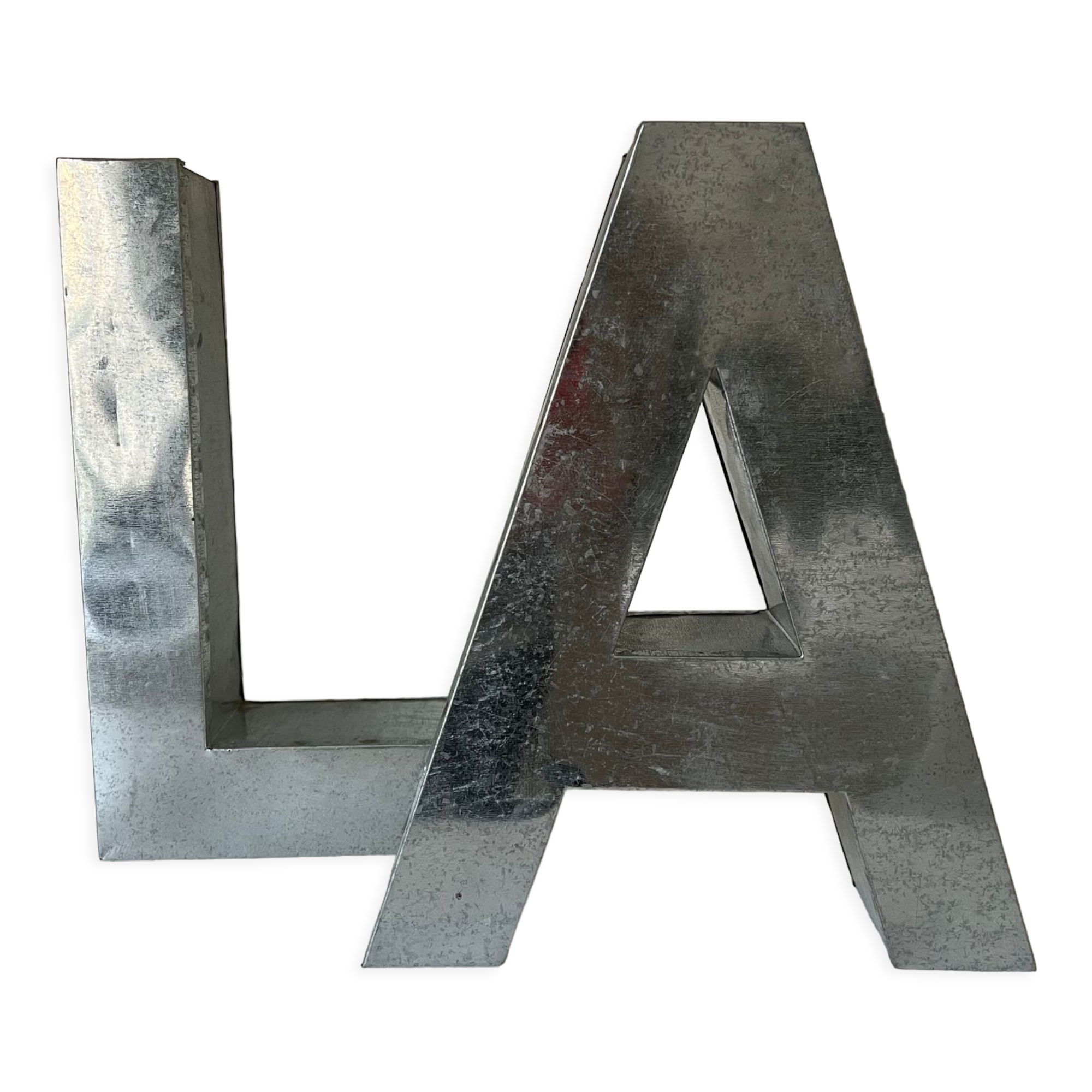 Metal letter - L