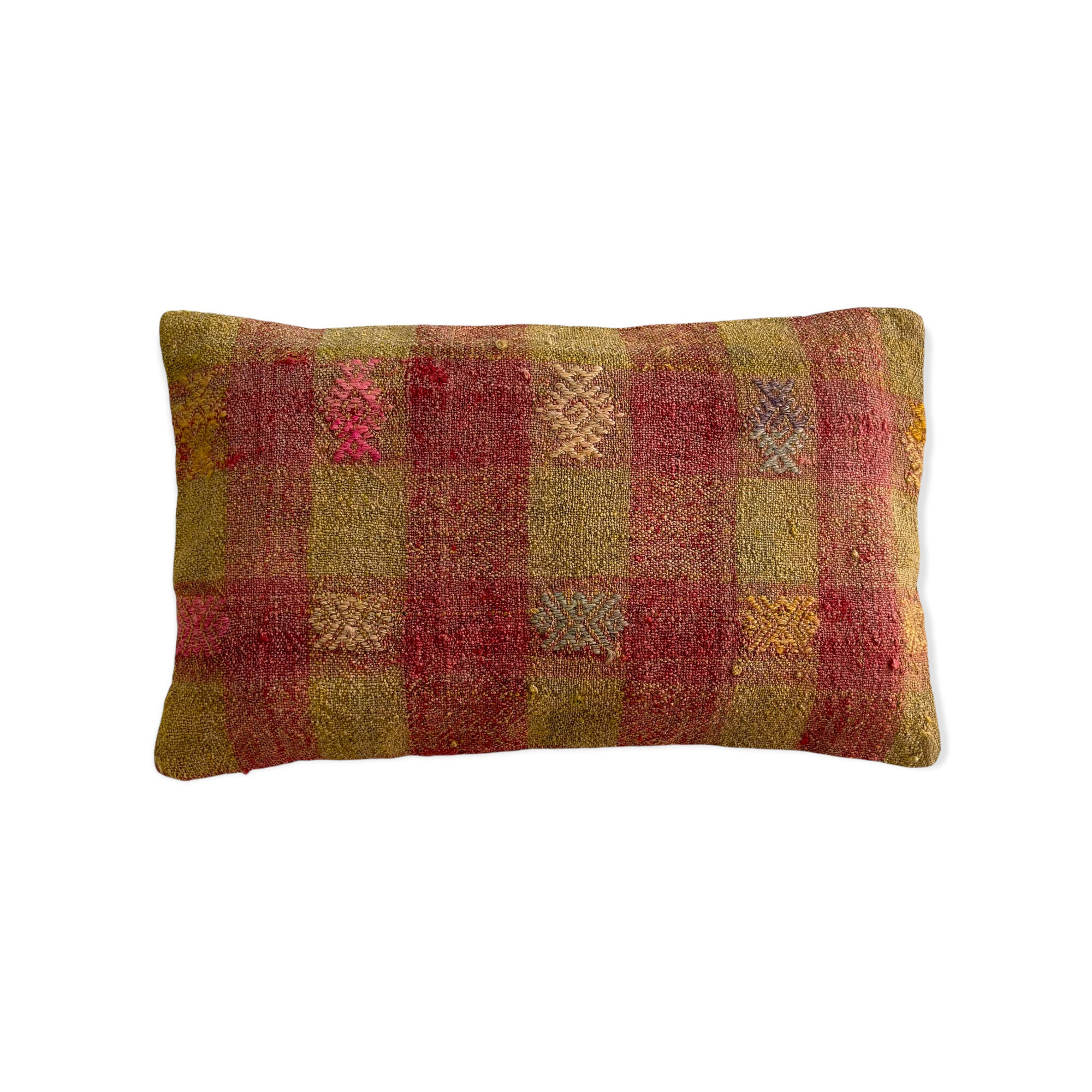 Vintage Turkish Kilim Cushion Cover, 30 x 50 cm