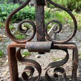 Paire de chenets anciens