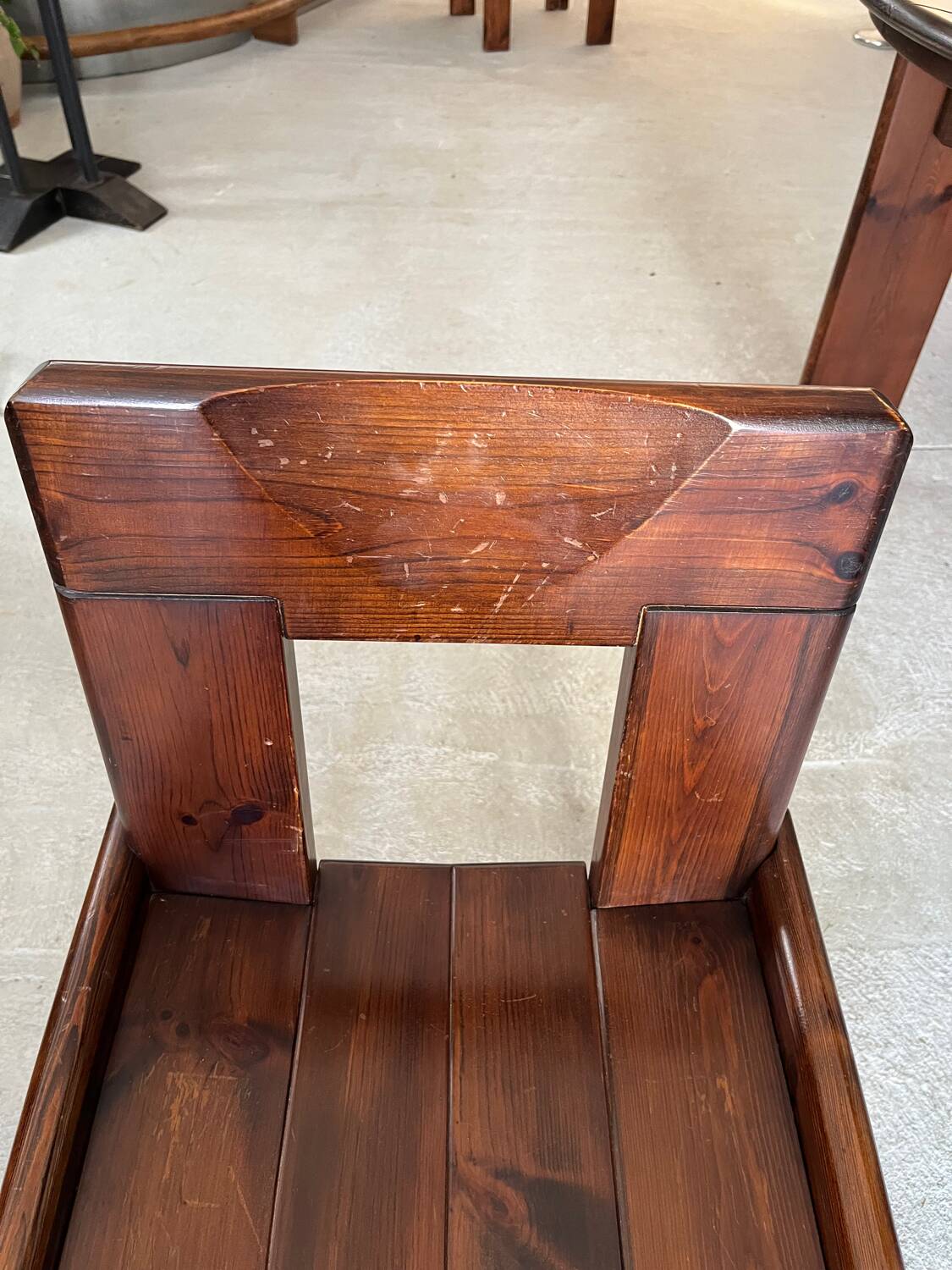 Silvio Coppola Table and 4 Chairs Set 1970