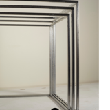 Tables Pk71 Poul Kjærholm pour E Kold Christensen, original design 1957, Danemark