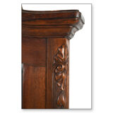Miroir en bois sculpté