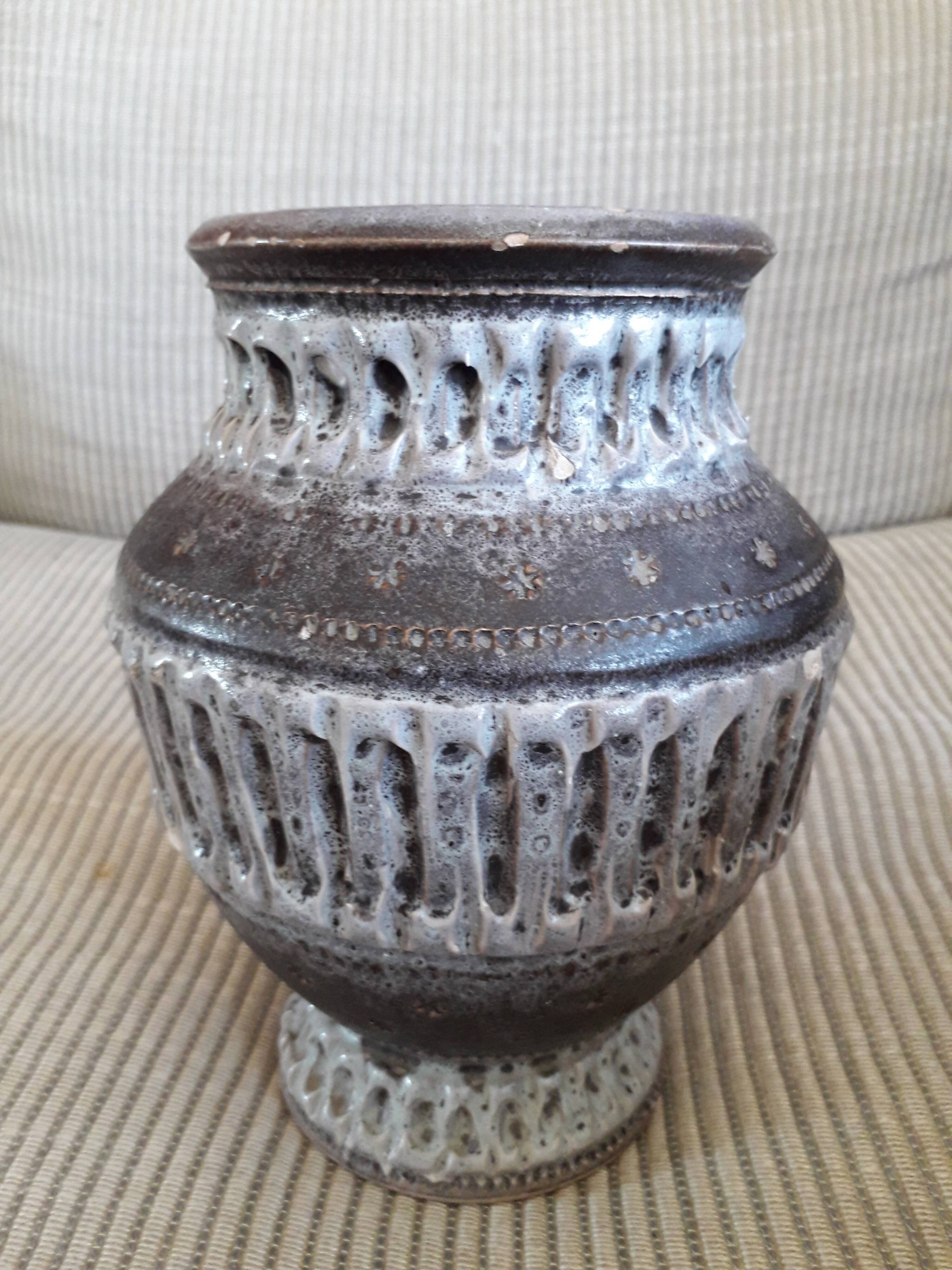Vintage signed vase