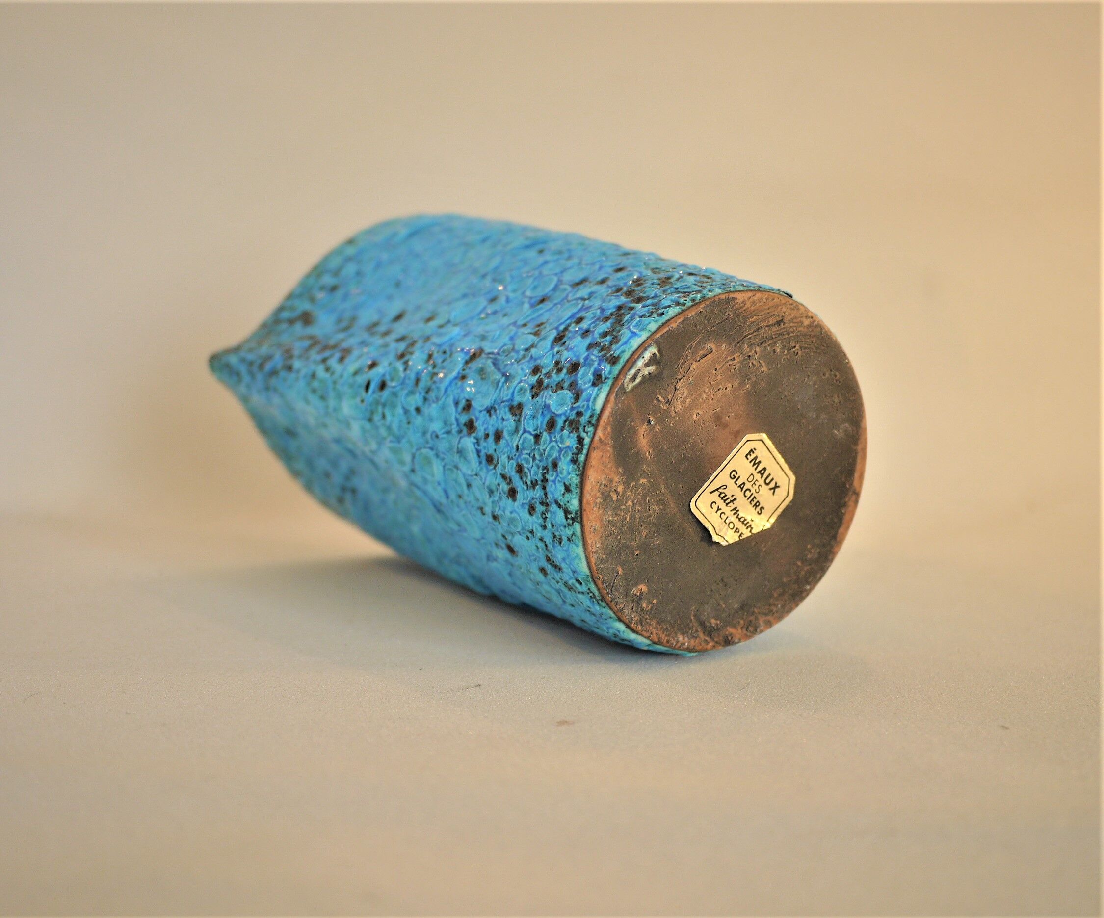 Vintage vase enamels from Charles Cart glaciers