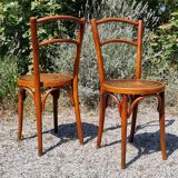 6 Horgen-Glarus bistro chairs 20s