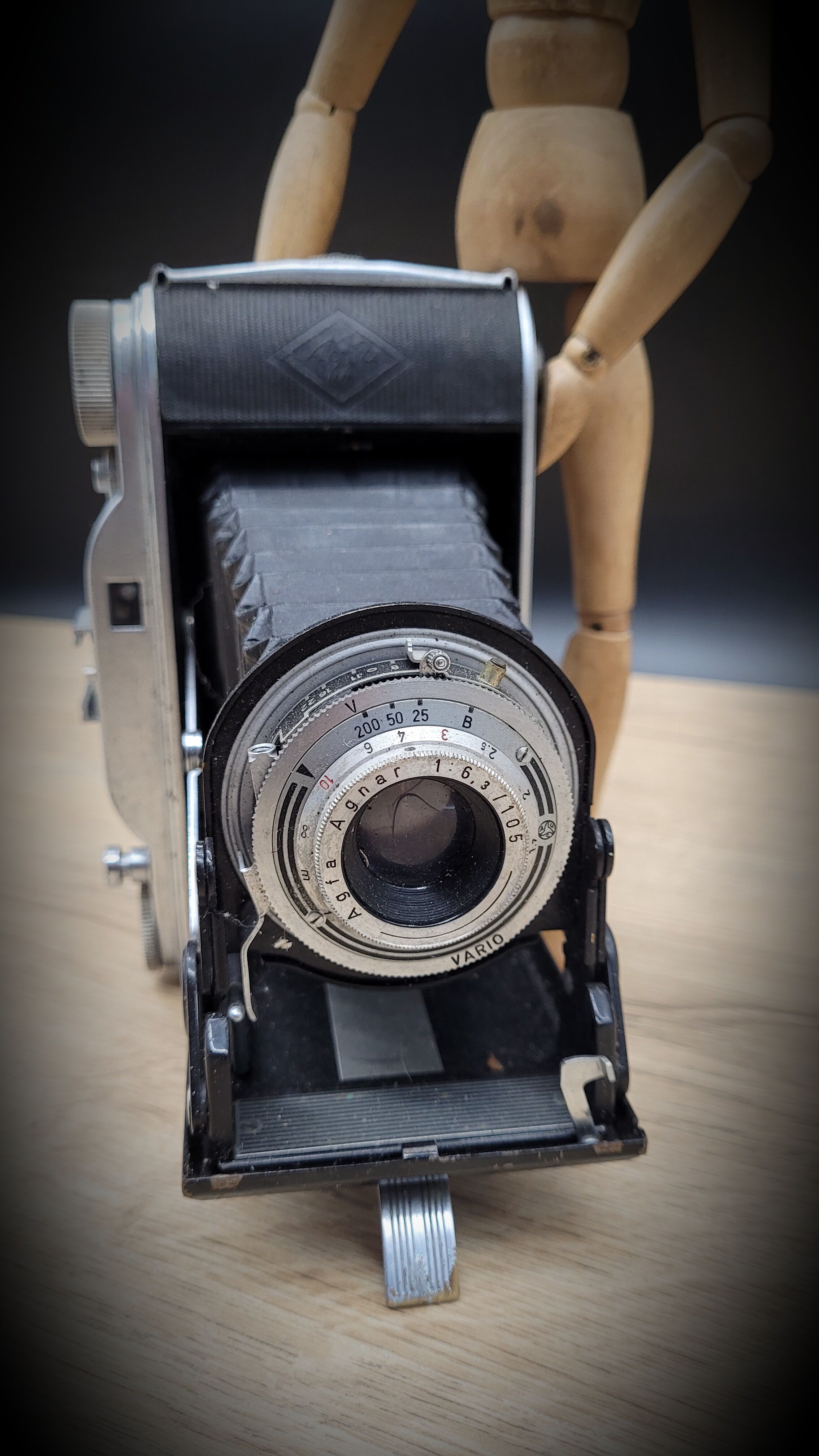 Agfa Agnar bellows camera