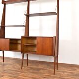 Mid-Century Teak Wall Unit „Panto” from Einar Raknes & Sønner Møbelfabrikk