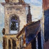 Tableau "ruelle de Sanary sur Mer"