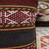 Geometric Cushion Cover Tribal Wool Scatter Pillow