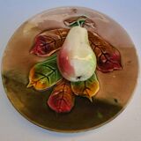 Pear slip plate in relief