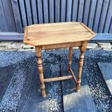 Walnut side table
