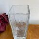 Cracked glass vase