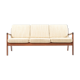 Sofa 3 places by Ole Wanscher rosewood