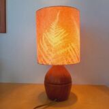 Lampe de chevet en bois 1970
