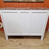 Restyled Art Deco sideboard with marble top
