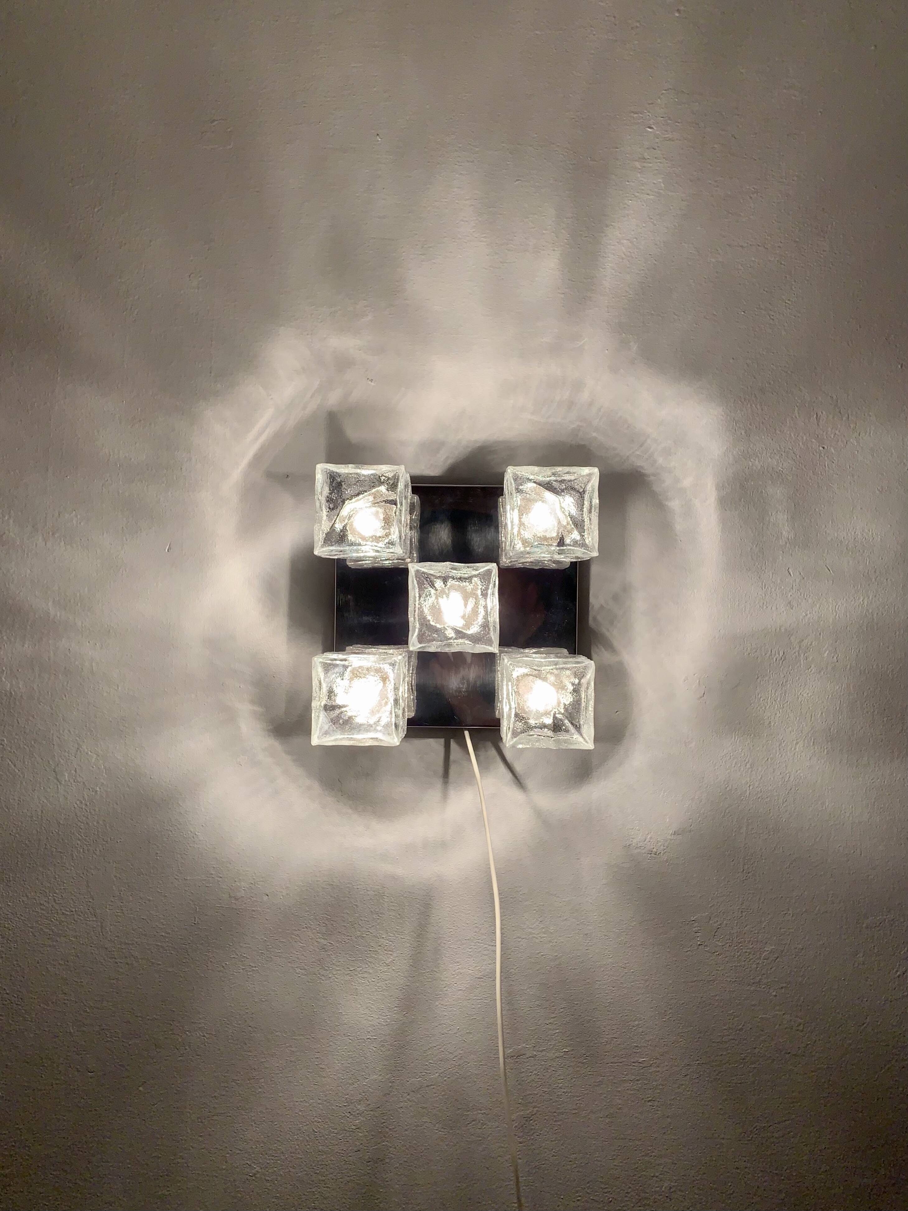 Ice Cube Flush Light by J.T. Kalmar