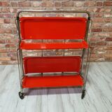 Foldable bar on wheels, Germany, 1970s Bremshey Dinett