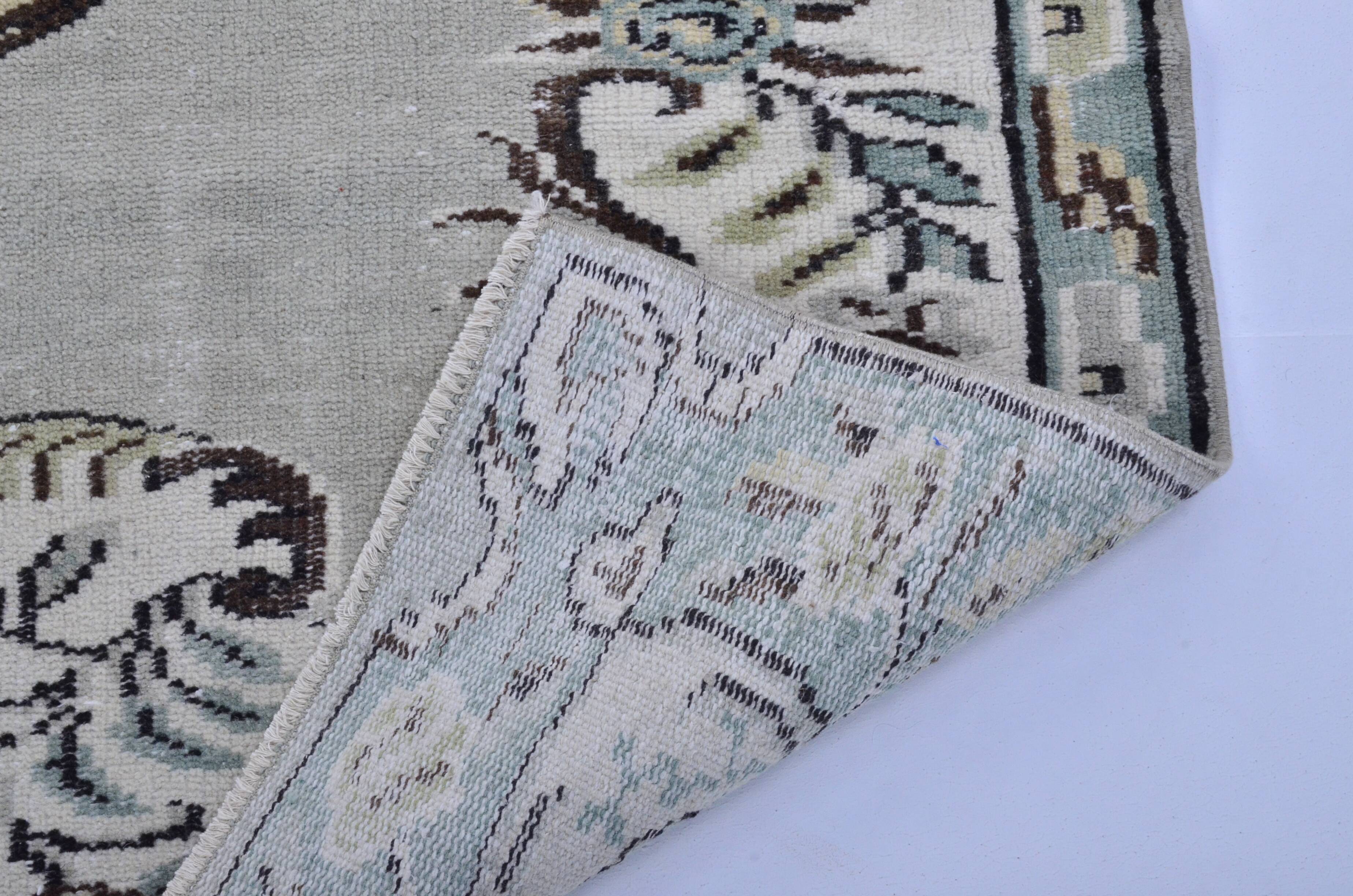 Tapis fait main turc Oushak sku 3462