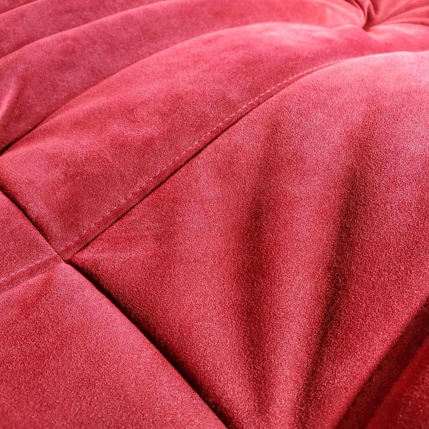 Original Ligne Roset Togo 3-seater sofa in Original Alcantara