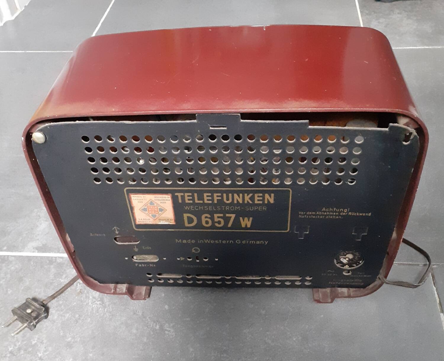 Old telefunken radio