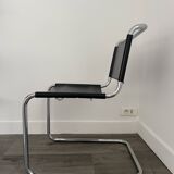 S33 cantilever chair design Mart stam vintage Italy 90s