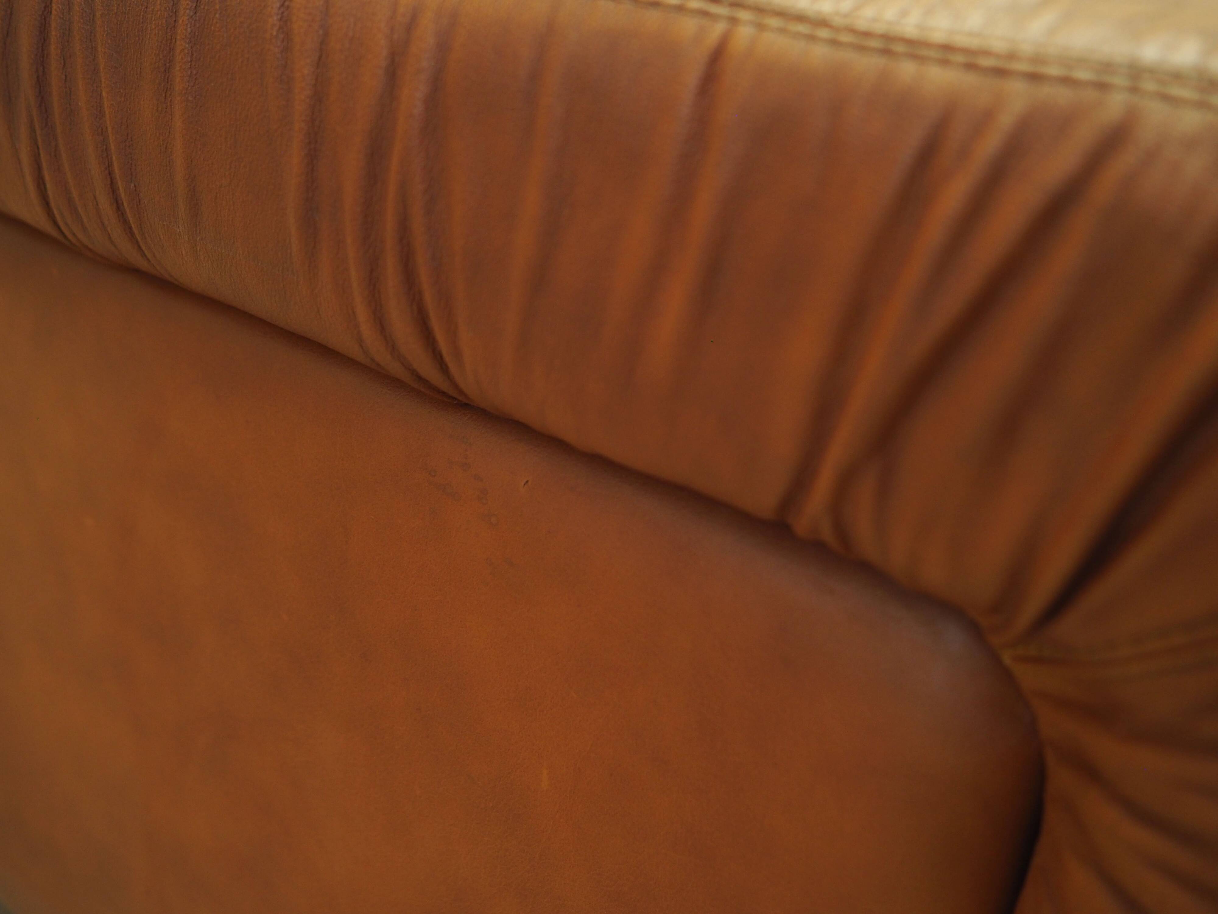 Brown armchair, Italian design, 1970s, production: Italy