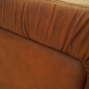 Fauteuil marron, design italien, années 1970, production : Italie