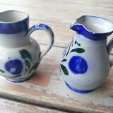 Pair of pitchers made of Alsace sandstone