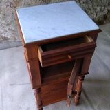 Pitchpin bedside table