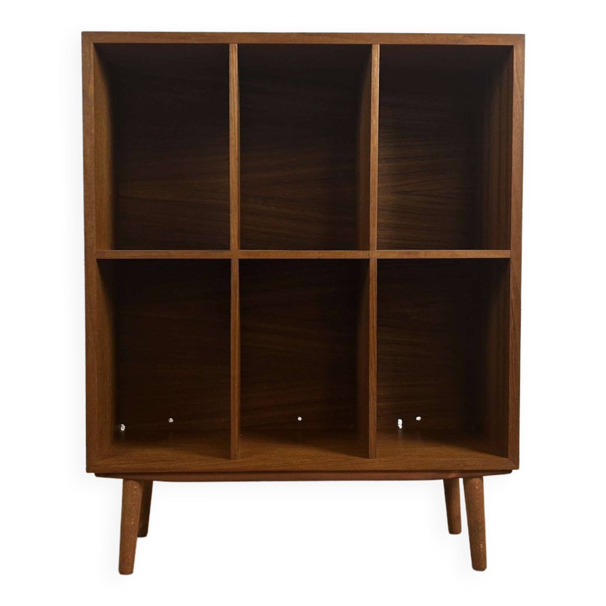 Bibliothèque scandinave vintage en teck, années 60
