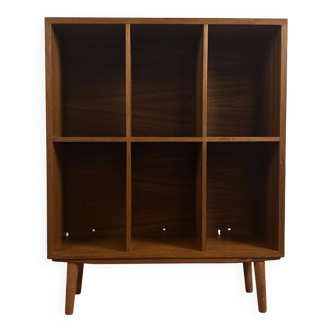 Vintage Scandinavian teak bookcase, 1960s