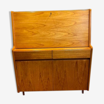 Bureau en teck MCM des années 1960