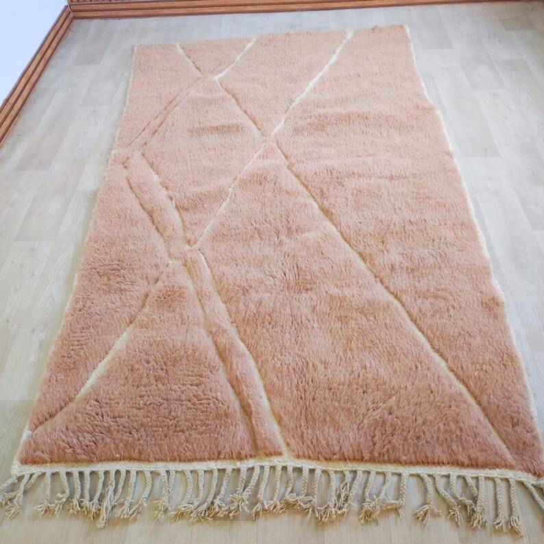 Handmade traditional Beni Ourain Berber rug 200/300 cm