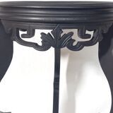 Napoleon III Style Harness in Blackened Wood and Red Marble