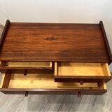 3-drawer commode in Rio rosewood, origin Denmark.