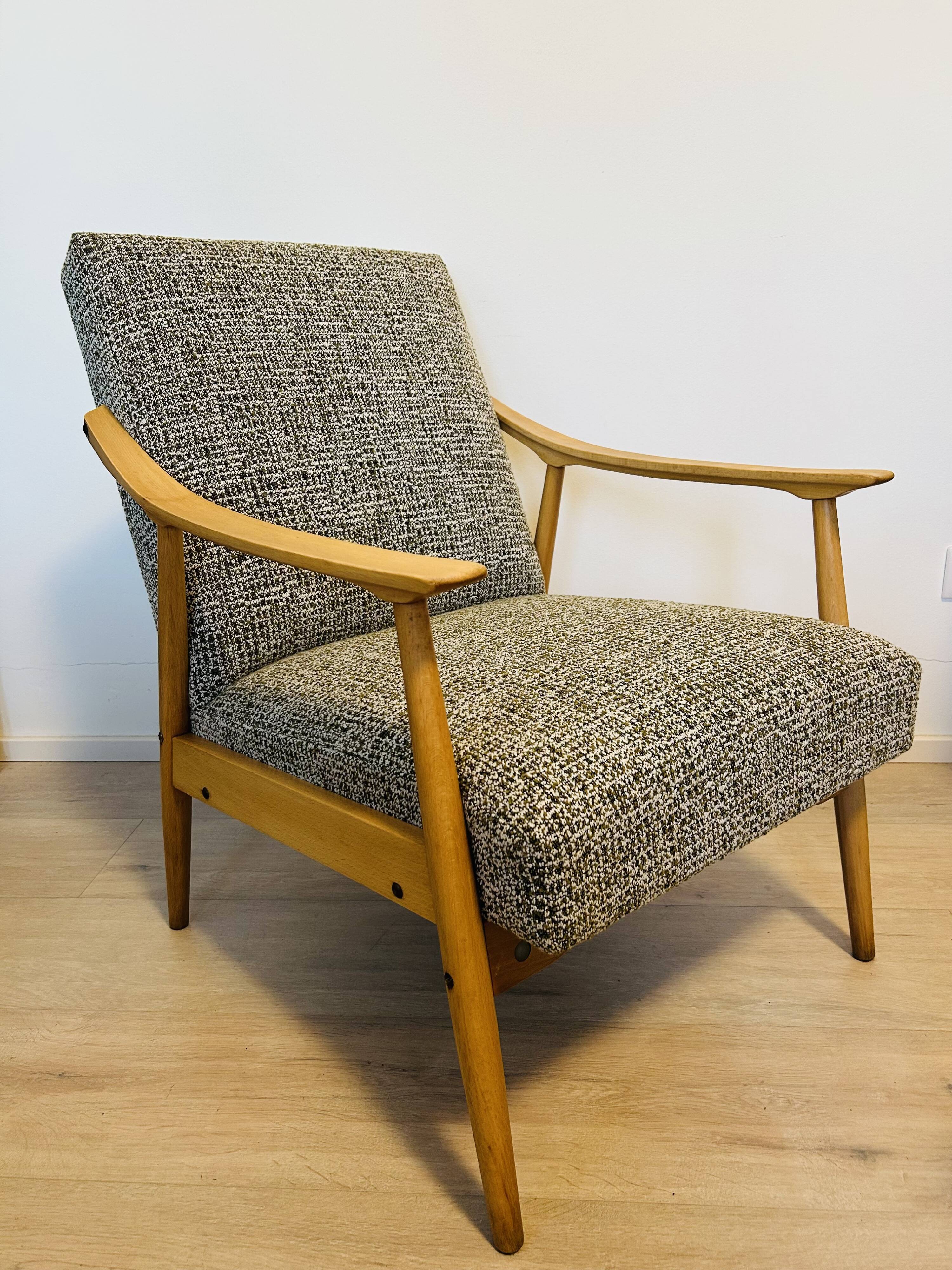 Lounge Arm Chair by Jitona, Czechoslovakia 1960’s