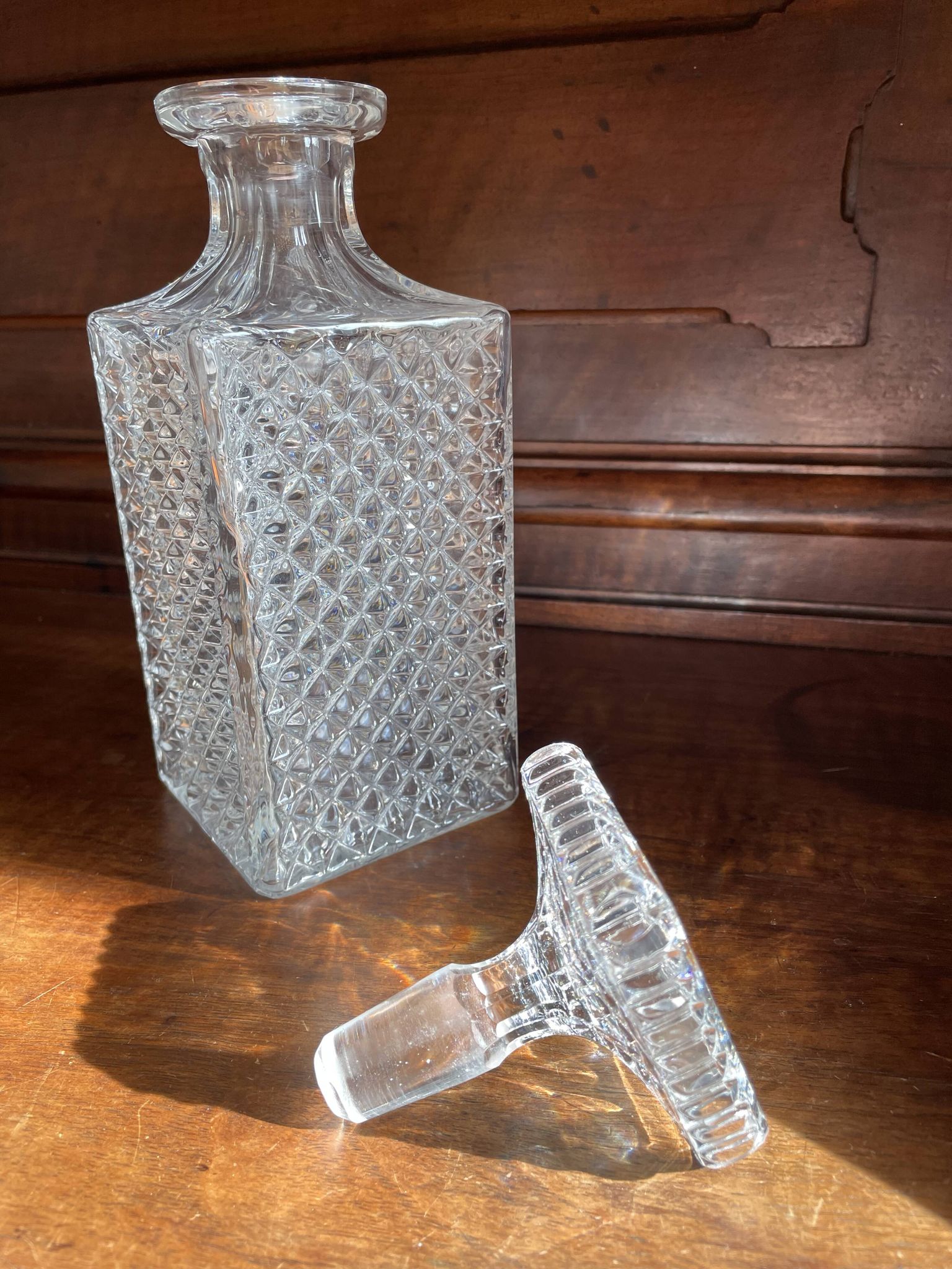 Carafe pointe de diamant