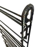 Support mural / rack vintage en fil de fer