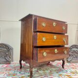 Louis XV Mahogany Chest of Drawers, 18th Century