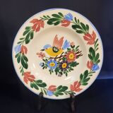Old decorative soup plate