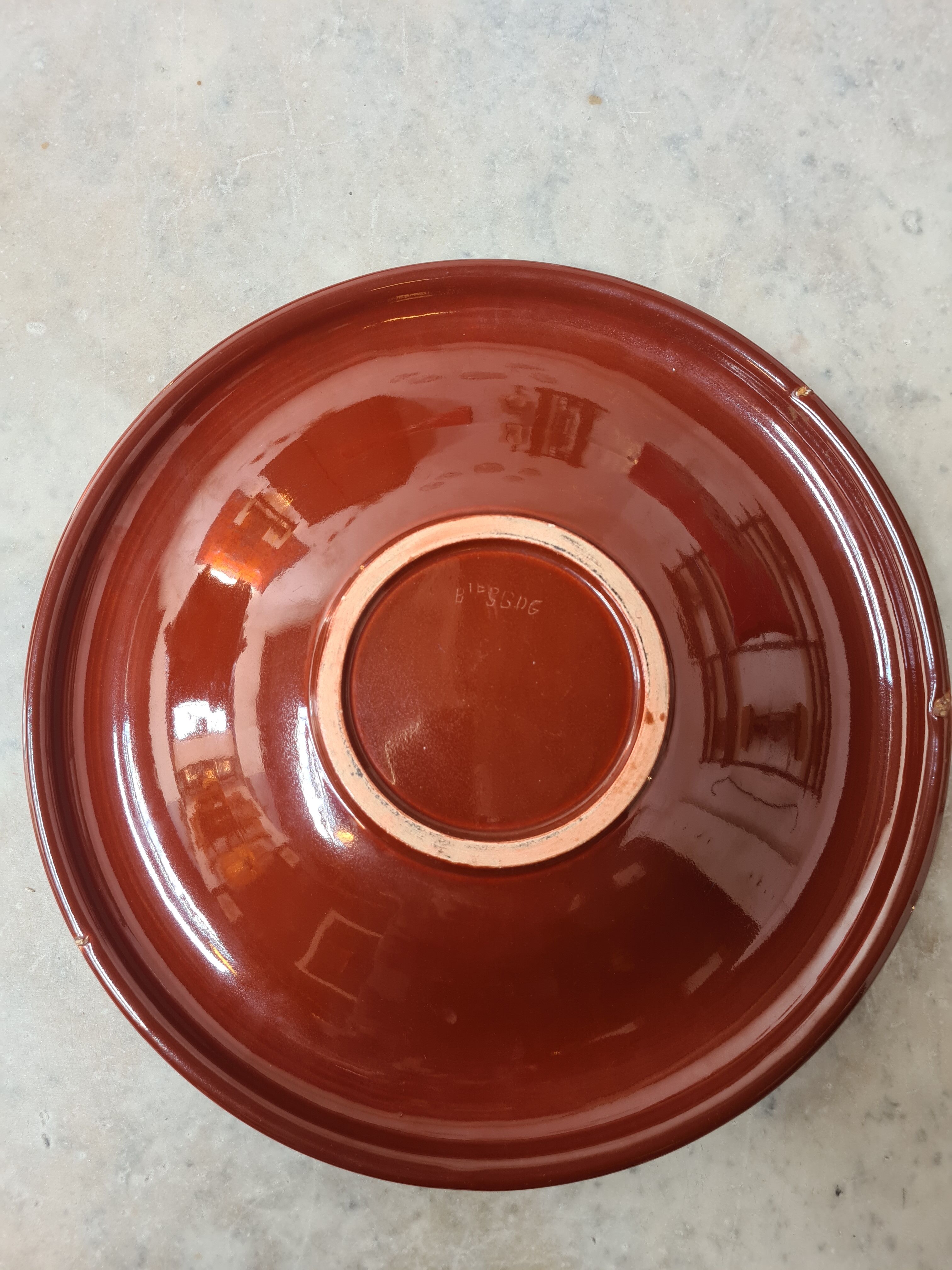 Roger Mequinion, ceramic dish art-deco 30s