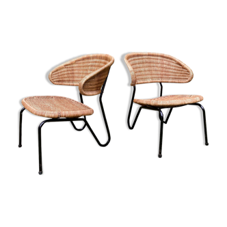 Paire de chaises modèle 568, conçu par Dirk van Sliedregt 1954