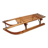 Ancienne luge en bois L=102cm