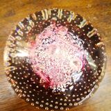 Pink paperweight, Caithness sulphide