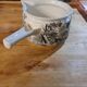 Caquelon villeroy & boch mettlach artemis chasseur chien marcassin bes