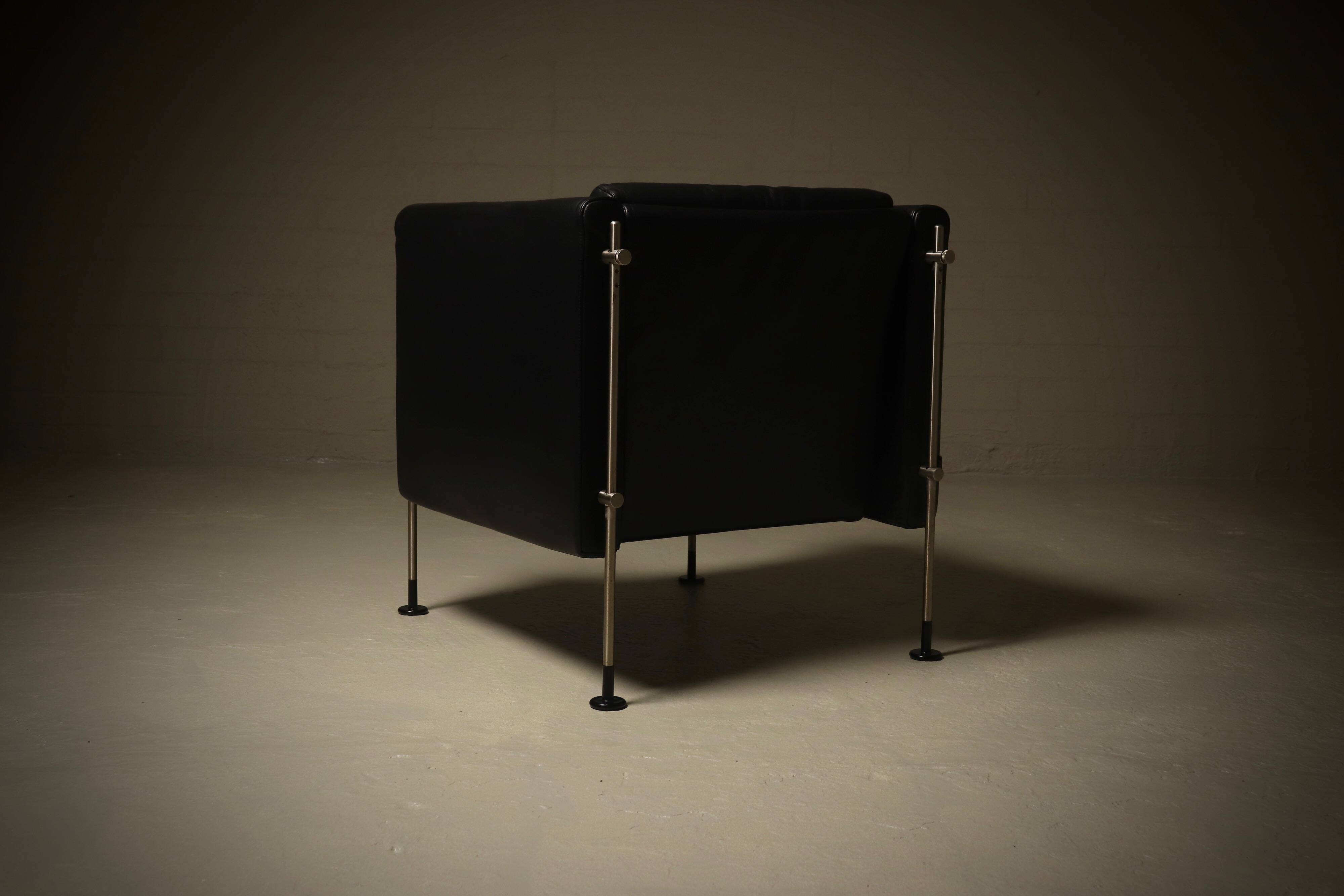 Felix Lounge Chair by Burkhard Vogtherr for Arflex Italy 1980s