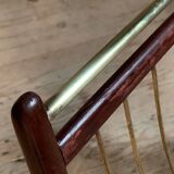 Italian vintage magazine rack/table stand